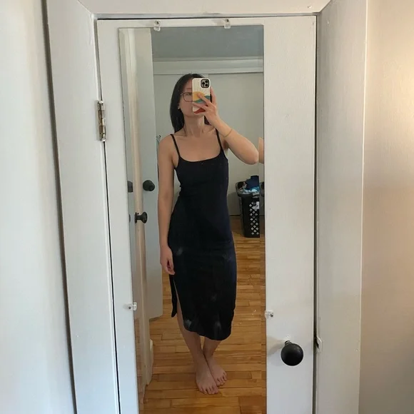 Abercrombie squareneck bodycon tank dress XS - Picture 1 of 6